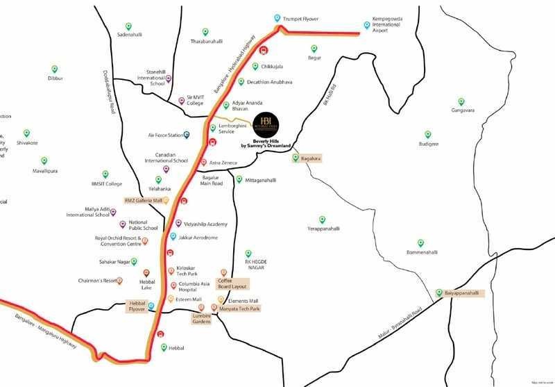  beverly hills phase iii Location Plan