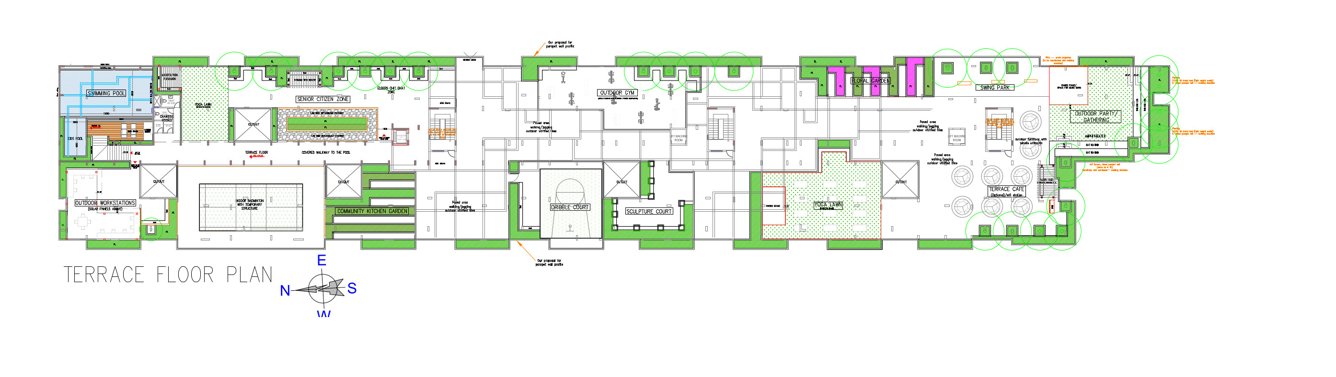  hive Hive Cluster Plan for terrace Floor