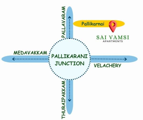  vamsi-apartment Location Plan