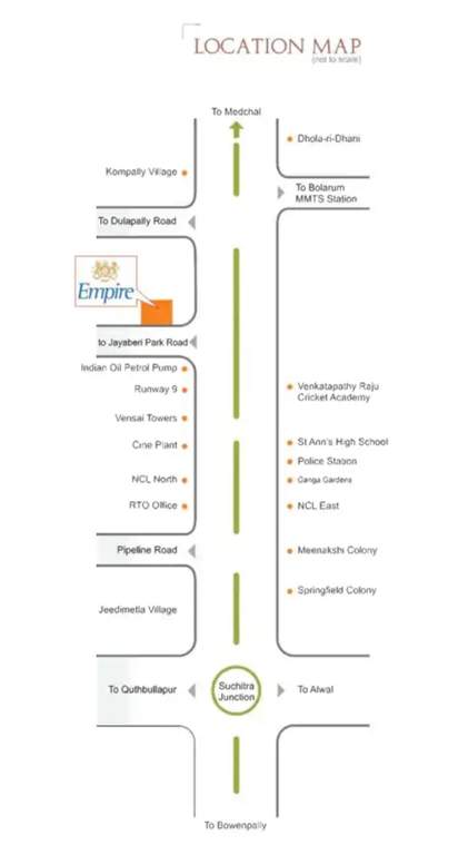  empire Location Plan