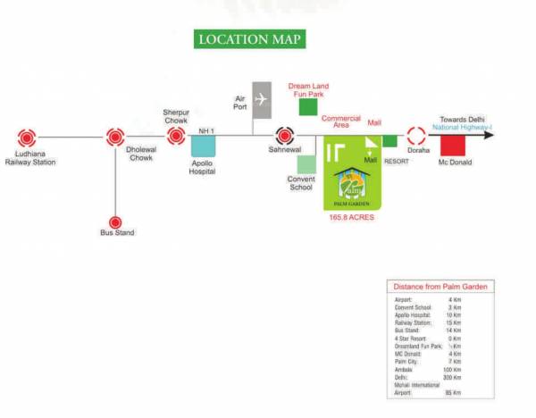  palm-garden Location Plan
