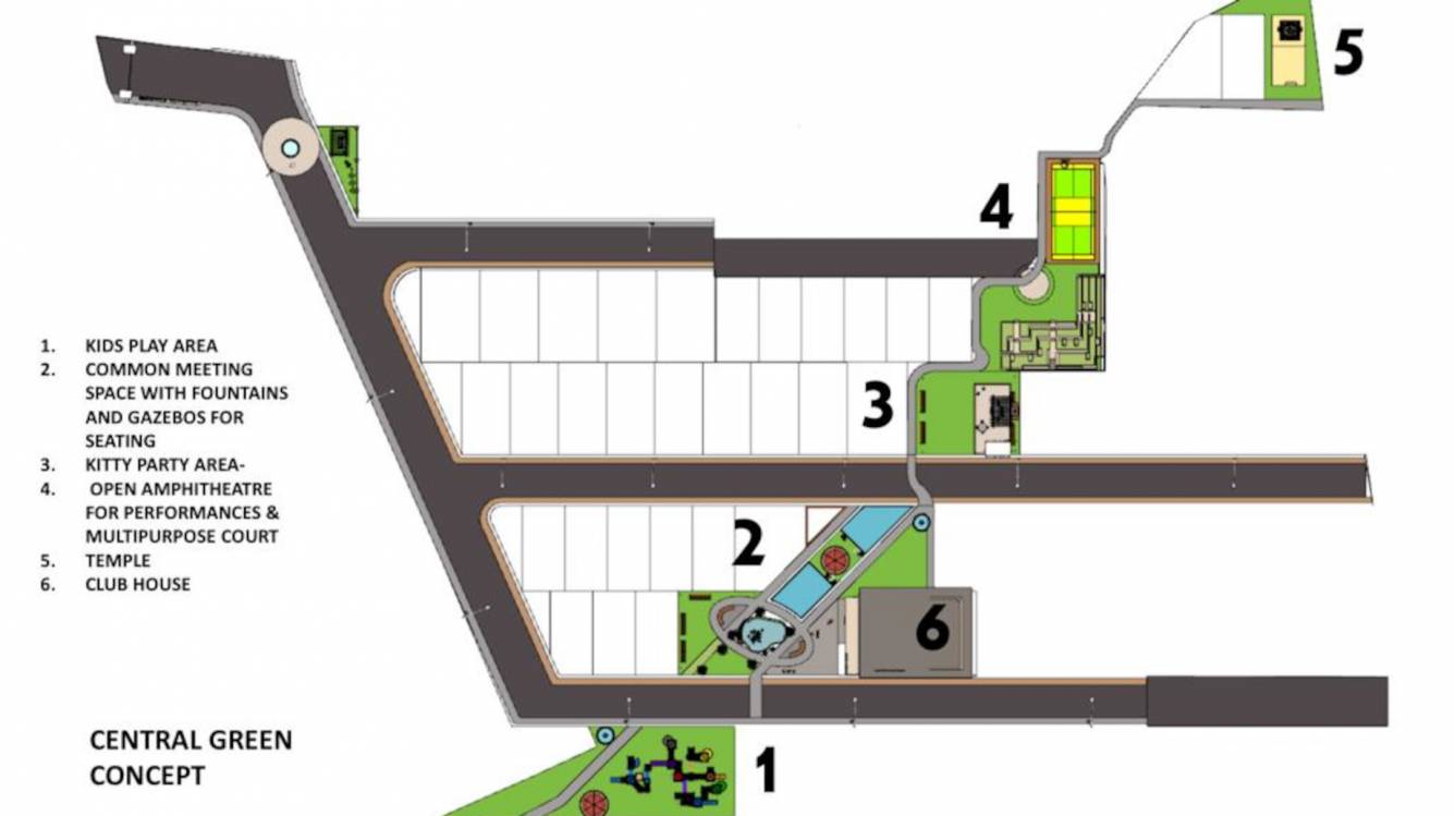  pristine signature villas Layout Plan