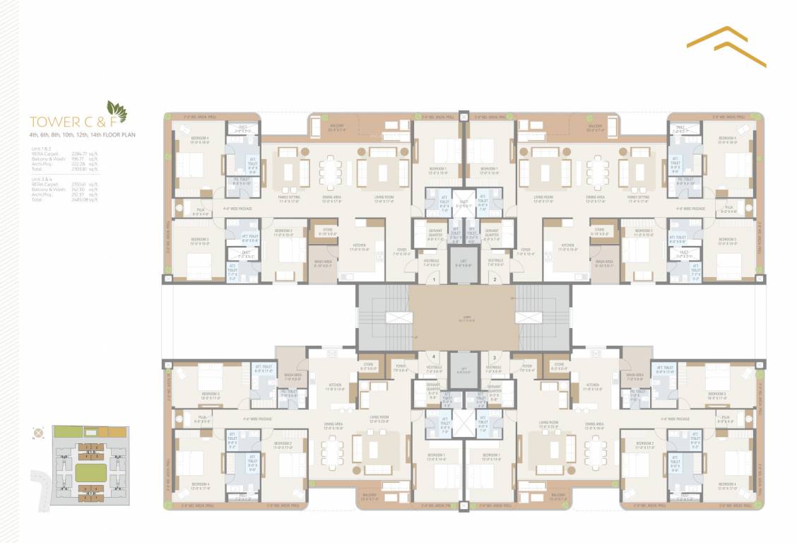  fiorella Block F Cluster Plan