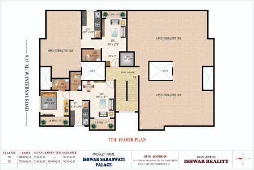 saraswati-palace Saraswati Palace Cluster Plan