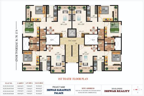 saraswati-palace Saraswati Palace Cluster Plan