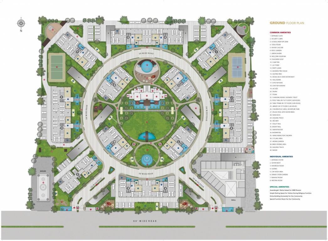  hateem enclave Layout Plan