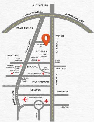  aditya-villa Location Plan
