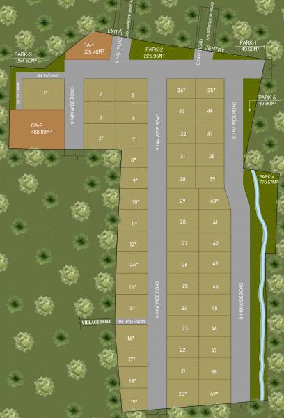 shubha-sagari Layout Plan