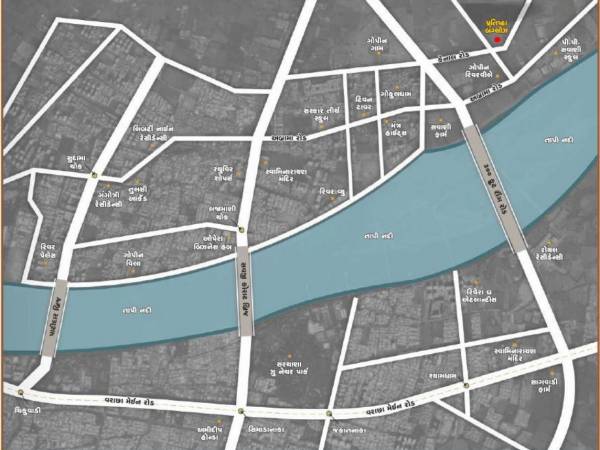 Location Plan pratishtha-bunglows Location Plan