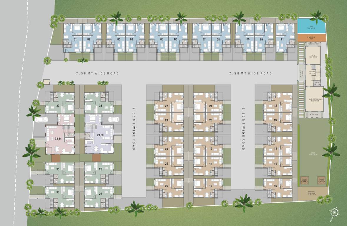  luxuria Layout Plan