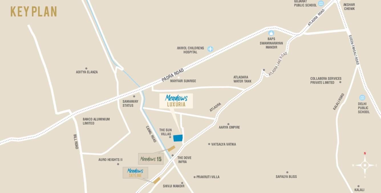  luxuria Location Plan