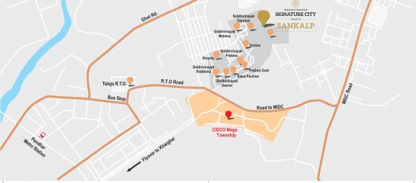  siddhivinayak-sankalp Location Plan