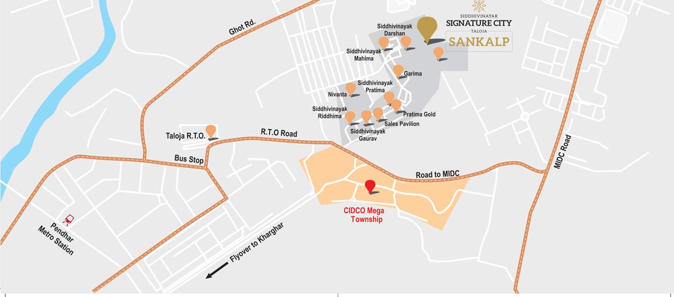  siddhivinayak sankalp Location Plan