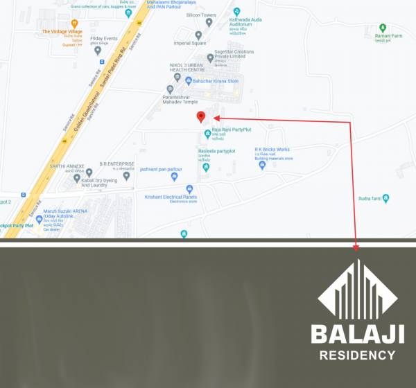  balaji-residency Location Plan