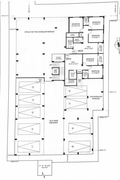  royal-canvas Royal Canvas Cluster Plan For Ground Floor