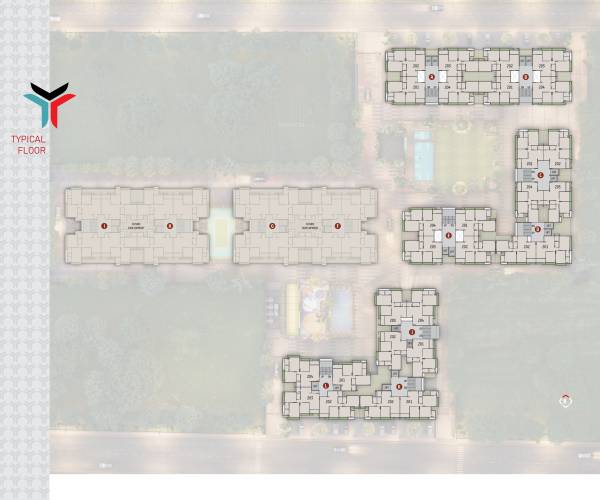  trident-experia Block A Cluster Plan