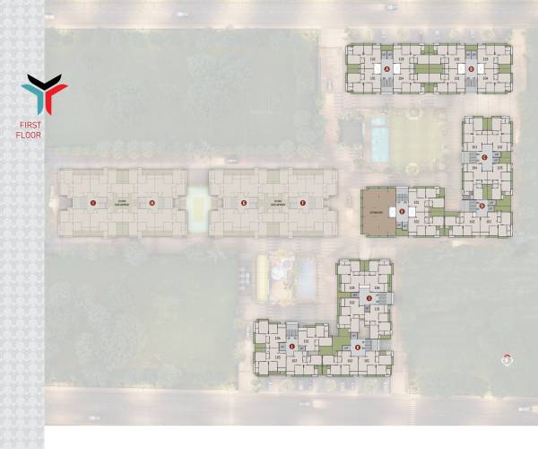 trident-experia Block A Cluster Plan