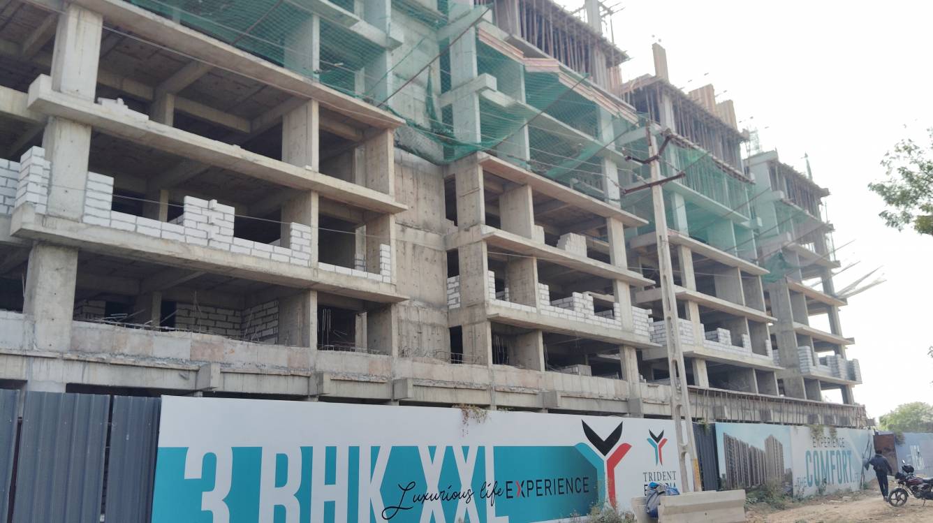  trident experia Block B Construction Status Jan 25