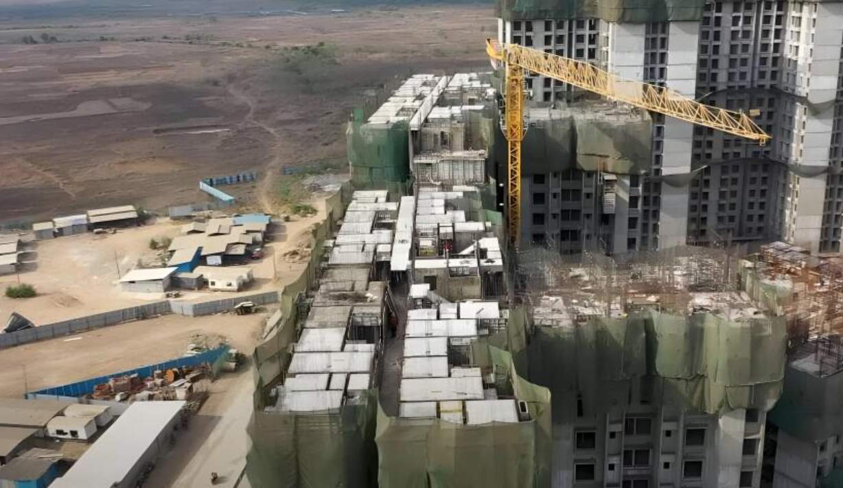  greater thane sector 3a cluster 1b phase 2 Zion   Tower T4 4 Construction Status June 25