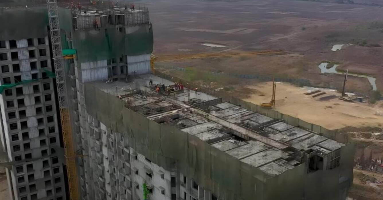  greater thane sector 3a cluster 1b phase 2 Zion   Tower T4 4 Construction Status June 25