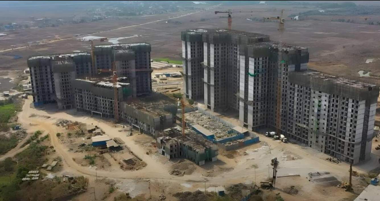  greater thane sector 3a cluster 1b phase 2 Zion   Tower T4 4 Construction Status June 25