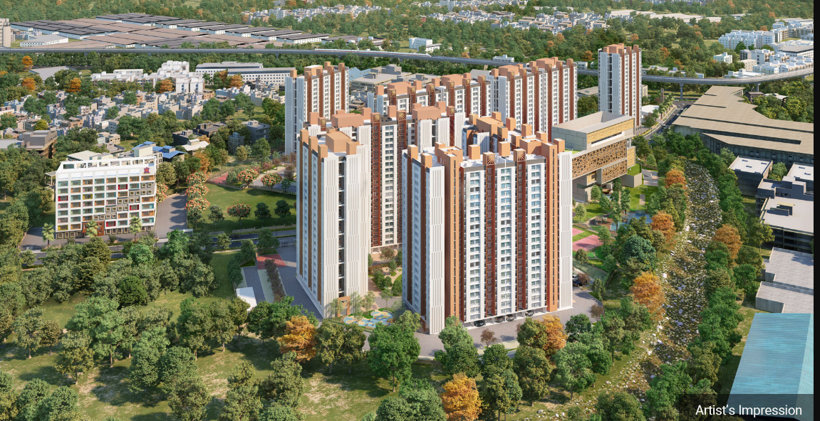  greater thane sector 3a cluster 1b phase 2 Elevation