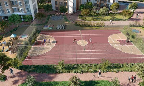  greater thane sector 3a cluster 1b phase 2 Basketball Court
