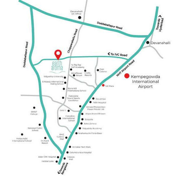  earth-aroma-phase-2 Location Plan