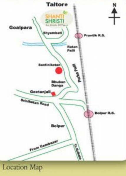  shanti-shristi Location Plan