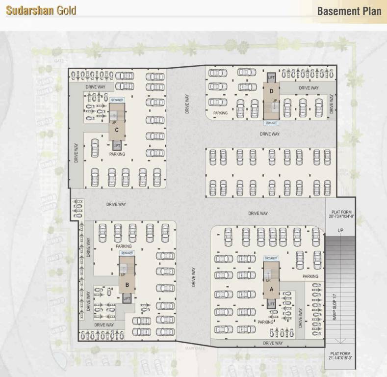  gold A To D Basement Cluster Plan