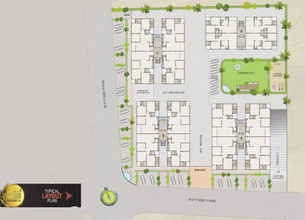  gold A To D Typical Cluster Plan