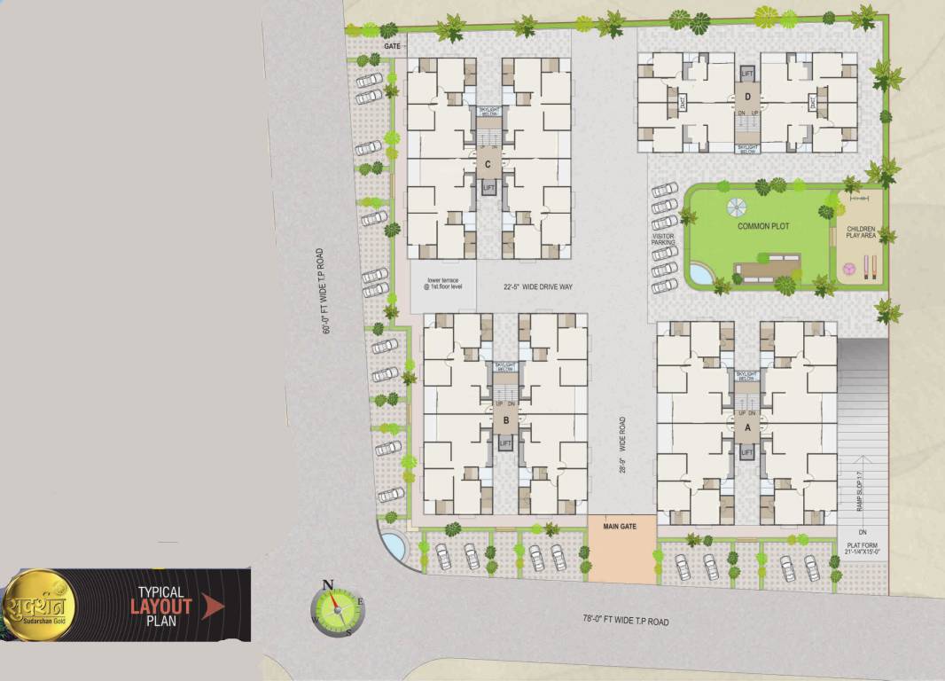  gold A To D Typical Cluster Plan
