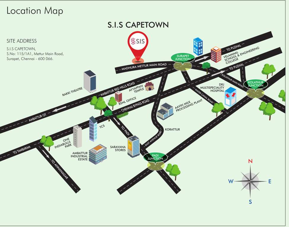  sis capetown phase 2 Location Plan