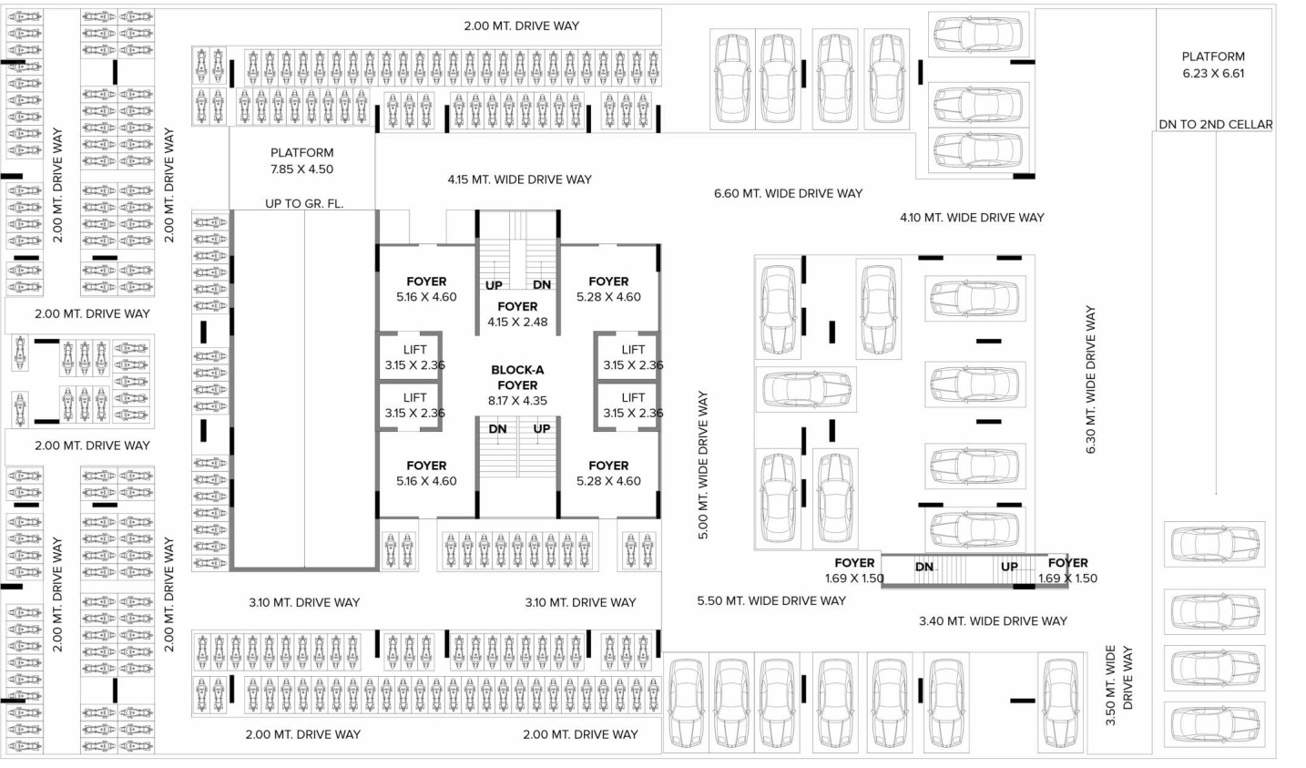  the white house The White House Cluster Plan For Basement 1