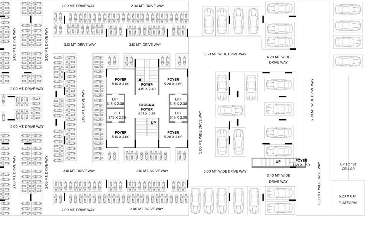  the white house The White House Cluster Plan For Basement 2