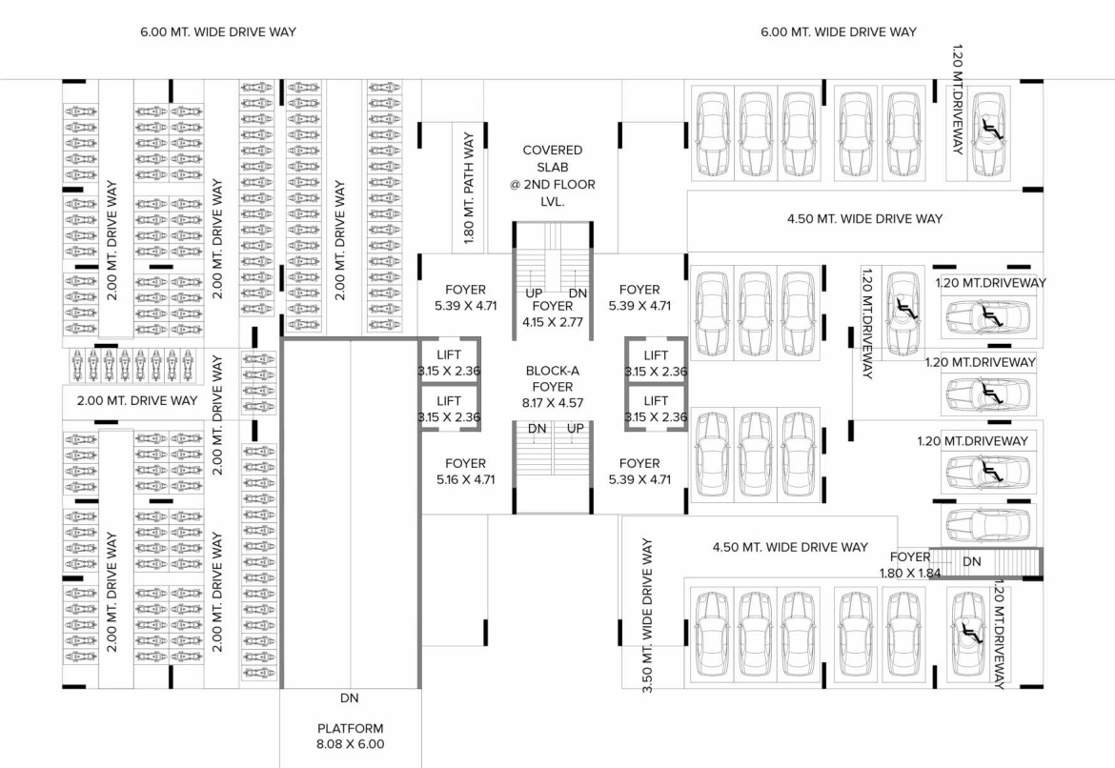  the white house The White House Cluster Plan for ground Floor