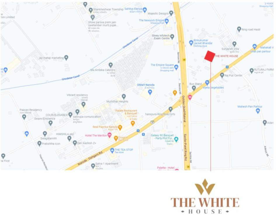  the white house Location Plan