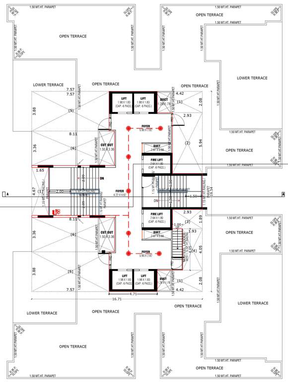  anantara imperial Anantara Imperial Cluster Plan For Terrace Floor Plan