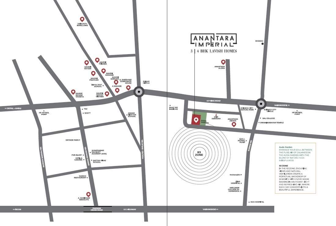  anantara imperial Location Plan