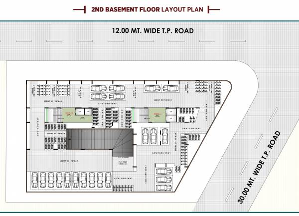  hilltown-harmony Block A And B Cluster Plan for Basement 2 Floor