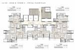  la-vie-wing-b Rustomjee La Vie Wing B Cluster Plan for Typical Floor