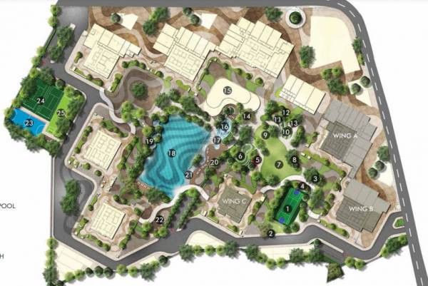  la-vie-wing-b Layout Plan