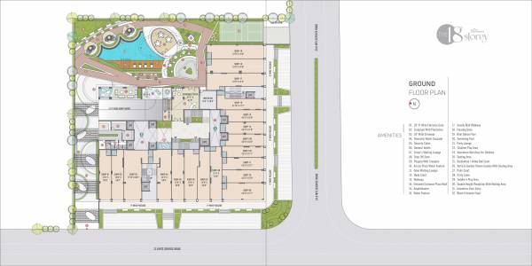  the-18th-storey Block A And B Cluster Plan for ground Floor