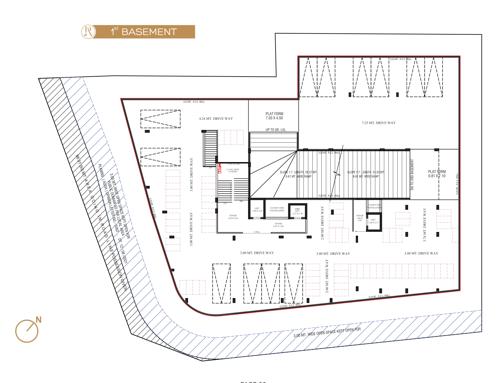 rujuvalika-arise Rujuvalika Arise Cluster Plan for Basement 1 Floor