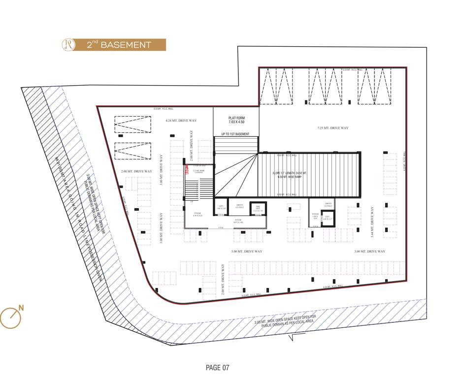  rujuvalika arise Rujuvalika Arise Cluster Plan for Basement 2Floor