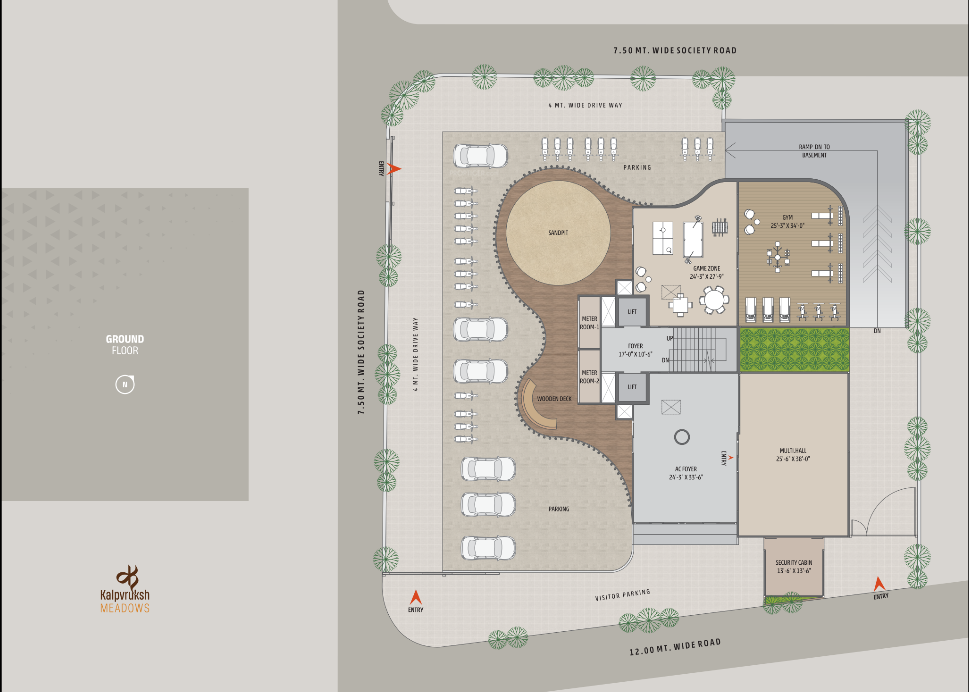  kalpvruksh meadows Kalpvruksh Meadows Cluster Plan
