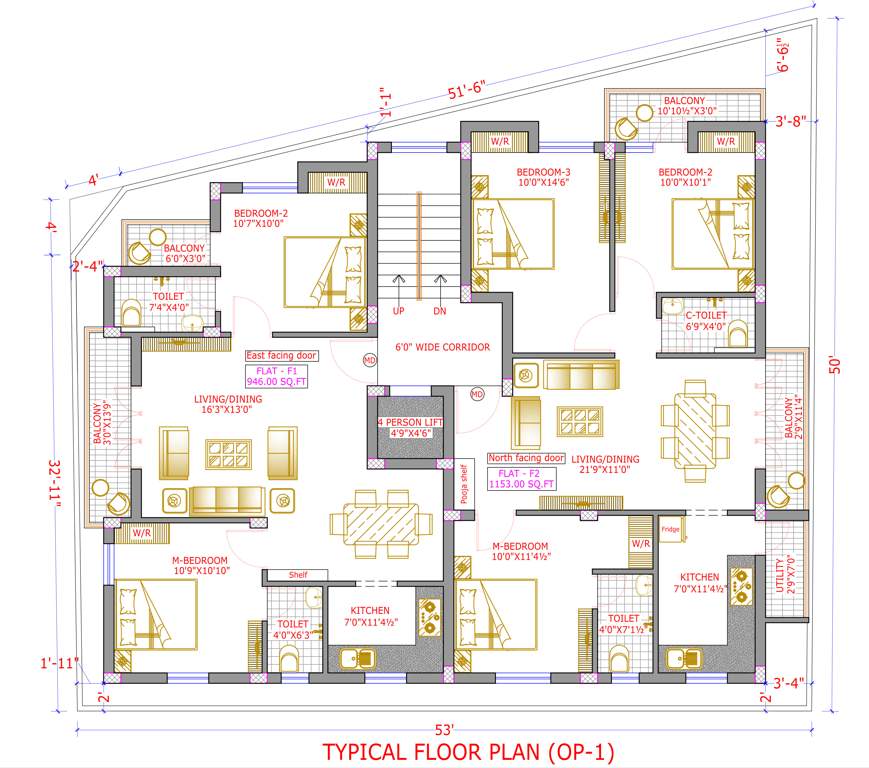  lotus bay Lotus Bay Cluster Plan from 1st to 2nd Floor