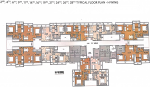  sereno H Wing Cluster Plan From 2nd, 4th, 6th, 9th, 11th, 14th, 16th, 19th, 21th, 24th, 26th, 28th Typical Floor Plan