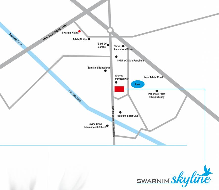 skyline Location Plan