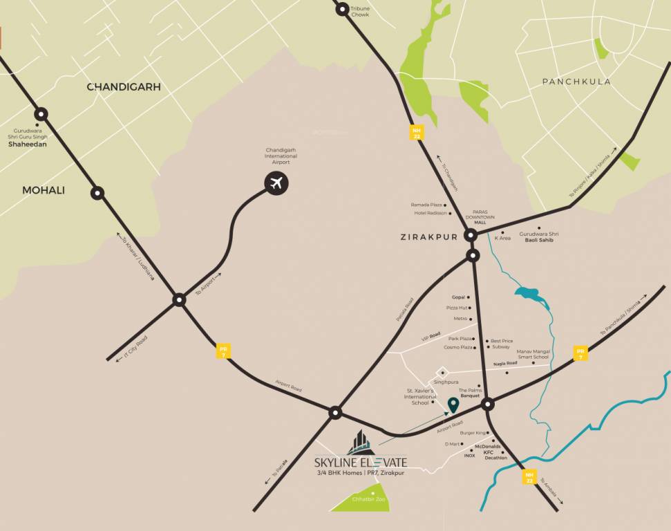  elevate Location Plan